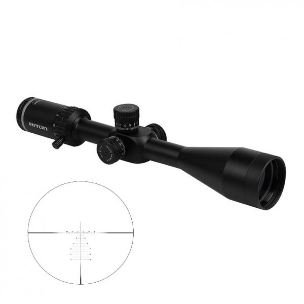 RITON OPTICS X1 CONQUER 6-24X50 1" R3 FFP