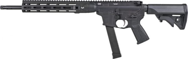 LWRC IC NINE CARBINE 9MM 16" - 27RD MAG ADJUSTABLE BLACK STK