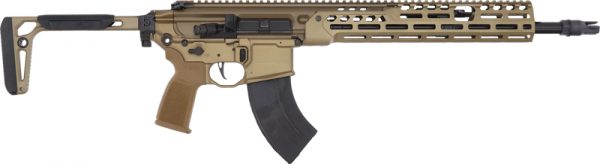 SIG MCX SPEAR LT 7.62X39 16" - 28RD FOLDING STK M-LOK COYOTE