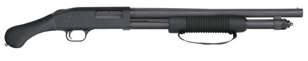 MOSSBERG 590 SHOCKWAVE 12/18.5 3" BL/SY