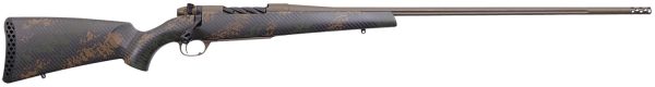 Weatherby MBC20N280AR6B Mark V Backcountry 2.0 280 Ackley Improved 4+1 24" Barrel, Patriot Brown Cerakote Metal Finish, Brown Sponge Pattern Black Peak 44 Blacktooth Stock