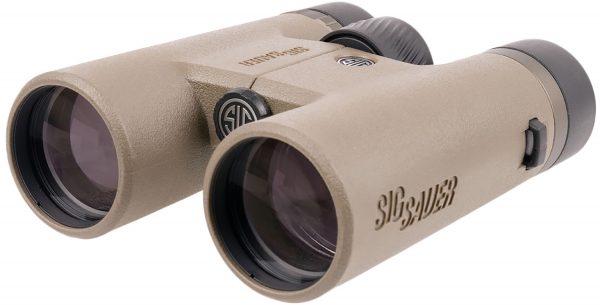 Sig Sauer Electro-Optics SOZC0001 Canyon HD Binocular 10x 42mm Schmidt-Pechan Prism Flat Dark Earth Thermoplastic