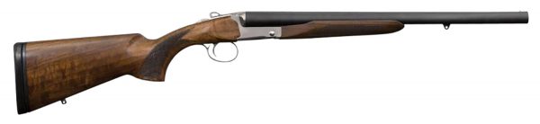 Charles Daly 930114 512T Coach 12 Gauge 2rd 3" 20" Matte Blued Steel Side by Side Barrel, Silver Steel Receiver, Oiled Walnut Fixed Checkered Stock & Forend, Includes 5 Choke Tubes