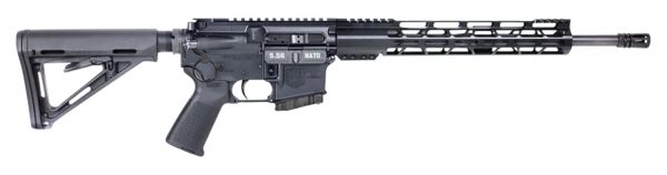 Diamondback DB1790K001 DB15 *CA Compliant 5.56x45mm NATO 10+1 16", Black, Adjustable Magpul MOE Carbine Stock, MOE Grip, 12" M-LOK, Fixed Magazine Lock & Release