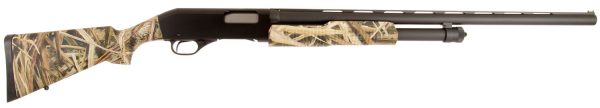 Stevens 22563 320 Field Compact 12 Gauge 3" 5+1 26" Matte Black Vent Rib Barrel, Matte Black carbon Steel Receiver, Mossy Oak Shadow Grass Blades, Ambidextrous Includes Modified Choke Tube