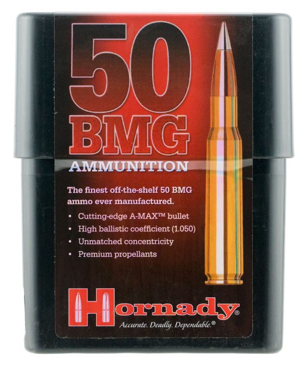 Hornady 8270 Match  50BMG 750gr Hornady A Max 10 Per Box/10 Case