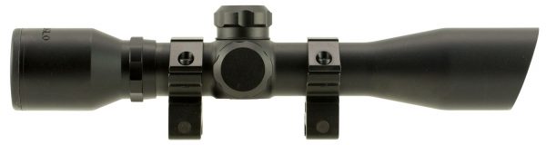 TruGlo TG8504BD Compact  Black Anodized Matte Black 4x 32mm 1" Tube Diamond Reticle