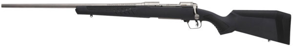 Savage Arms 57056 110 Storm 270 Win 4+1 22", Matte Stainless Metal, Gray Fixed AccuStock with Accufit, Left Hand