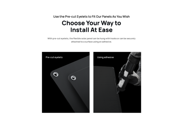 EcoFlow 100W Flexible Solar Panel - Image 5
