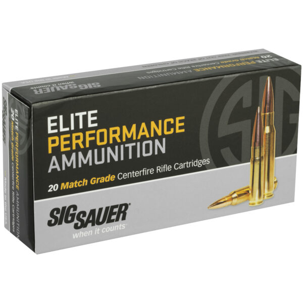 Sig Sauer Elite Match, 308 Win, 168 GR Open Tip Match - Image 4