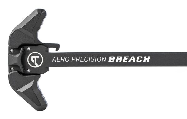 AR10 Breach Ambi Charging Handle w/ Large Lever - Black - Image 2