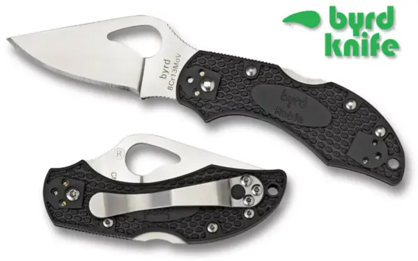 Spyderco Byrd Robin 2 Lightweight Black