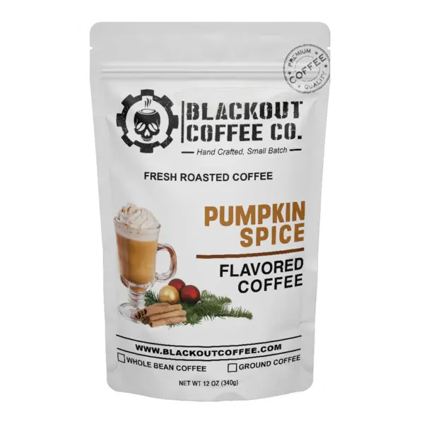 Blackout Coffee Co. Pumpkin Spice Flavored Coffee [HOLIDAY EDITION]