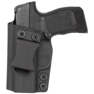 Rounded Sig Sauer P365 XL IWB KYDEX Holster Black/Right Hand/Standard Cut
