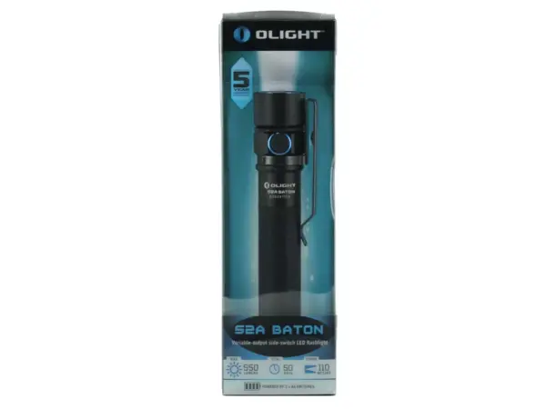 Olight S2A Baton EDC Flashlight - Image 6