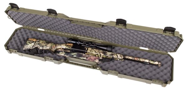 Flambeau 6464FC Safe Shot Field Rifle Gun Case -  49.75" L x 9.8" W x 3" D Polymer in Green - Image 3