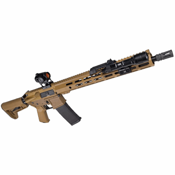 Shark Coast Tactical "Sunrise" AR-15 FDE Bundle- Vortex Crossfire, Streamlight ProTac, Range Bag - Image 3