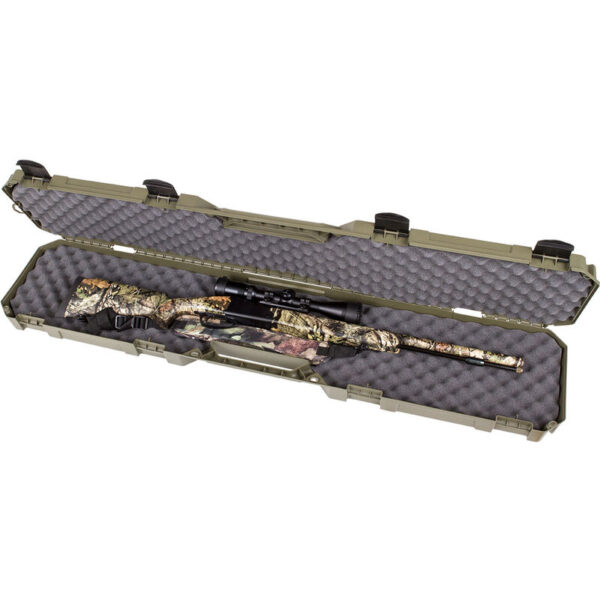 Flambeau 6464FC Safe Shot Field Rifle Gun Case -  49.75" L x 9.8" W x 3" D Polymer in Green - Image 2
