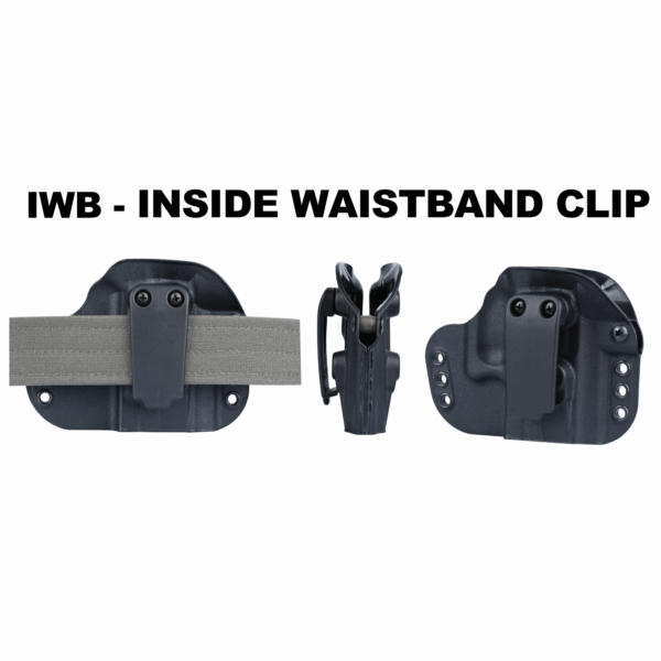 G-Code Paradigm Universal Fit Holster for Medium/Large Framed Firearm in Black - Image 11