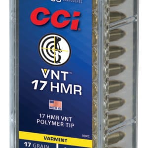 CCI 959CC VNT Rimfire 17HMR 17gr Varmint Tipped 50 Per Box/40 Case