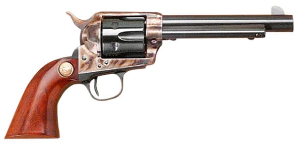 Cimarron MP401 Model P  357 Mag 38 Special 6 Shot 5.50" Blued Stainless Steel Barrel, Blued Cylinder, Blue Steel Frame, Walnut Grip, Exposed Hammer