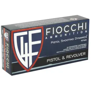 FIOCCHI 45 AUTO 230GR FMJ 50RD BX 500RD CASE