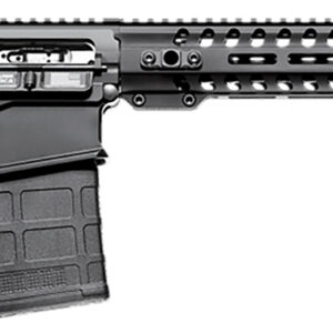 Patriot Ordnance Factory 01581 Revolution  308 Win,7.62x51mm NATO 16.50" 20+1 Black Hard Coat Anodized 6 Position MFT BMS Minimalist Stock