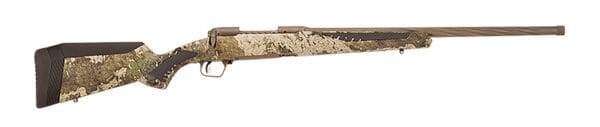 Savage Arms 57412 110 High Country 6.5 Creedmoor 4+1 22", Midnight Bronze Cerakote, TrueTimber Strata Fixed AccuStock with AccuFit