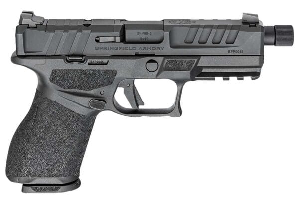 SPRINGFIELD ARMORY ECHELON 4.0C THREADED 9MM PISTOL 4" BLACK 1-15RD, 1-18RD 3 DOT SIGHT