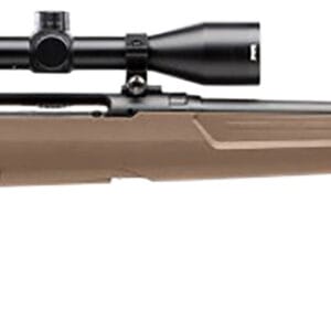 Savage Arms 57175 Axis II XP Full Size 6.5 Creedmoor 4+1 22" Matte Black Button-Rifled Barrel, Matte Black Carbon Steel Receiver, Flat Dark Earth Synthetic Stock, Bushnell Banner 3-9x40mm, Right Hand