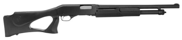 Stevens 23247 320 Security 20 Gauge 3" 5+1 18.50" Matte Black Chrome Lined Barrel, Fixed Thumbhole Stock, Bead Sight