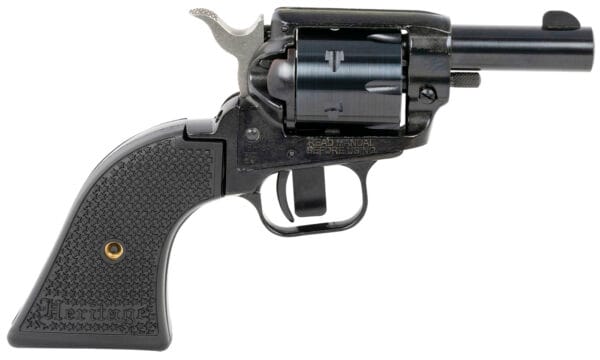 Heritage Mfg BK22B2 Barkeep  22 LR 6 Shot, 2.68" Black Oxide Steel Barrel, Black Oxide Zinc Alloy Frame, Black Oxide Cylinder, Black Laminate Grip, Manual Safety, Exposed Hammer
