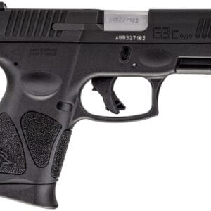 Taurus 1G3C931MA G3C *MA Compliant 9mm Luger Caliber with 3.26" Barrel, 10+1 Capacity, Black Finish Picatinny Rail Frame, Serrated Matte Black Tenifer Steel Slide & Polymer Grip Includes 3 Mags