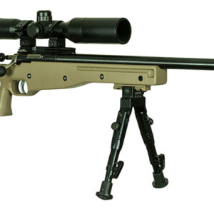 Crickett KSA2157 Precision Complete Package 22 Mag 1rd 16.12" Blued Flat Dark Earth Fixed Thumbhole Stock Right Hand (Youth)