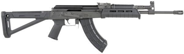 Century Arms RI4377N VSKA Tactical 7.62x39mm 30+1 16.50" Barrel w/Flash Hider, Black Hard Coat Anodized Aluminum Receiver, Black Magpul MOE AK Stock/Pistol Grip, Magpul MOE Handguard