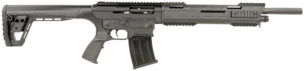 Tokarev USA 21000103 TAR  12 Gauge Semi-Auto 3" 5+1 18.50" Black Steel Barrel, Black Receiver w/Picatinny Rail, Black Fixed Synthetic Stock