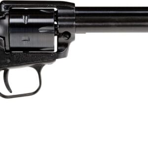 Heritage Mfg RR22B6BBK Rough Rider  22 LR 6 Shot, 6.50" Black Oxide Steel Barrel, Black Steel Frame, Black Oxide Cylinder, Black Laminate Wood Grip, Hammer/Thumb Safety, Exposed Hammer