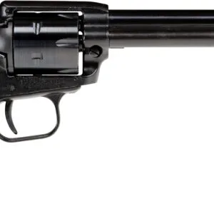 Heritage Mfg RR22B6BBK Rough Rider  22 LR 6 Shot, 6.50" Black Oxide Steel Barrel, Black Steel Frame, Black Oxide Cylinder, Black Laminate Wood Grip, Hammer/Thumb Safety, Exposed Hammer