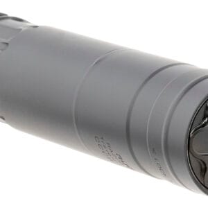 Rugged Suppressors RZ556 Razor 556  22 Cal (5.56mm), 6.40" L Black Stainless Steel, Includes 1/2"-28 M2 QD Brake
