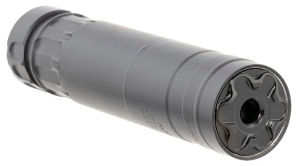 Rugged Suppressors RZ556 Razor 556  22 Cal (5.56mm), 6.40" L Black Stainless Steel, Includes 1/2"-28 M2 QD Brake