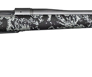 Christensen Arms 8010108600 Mesa FFT 300 PRC 3+1 22" Threaded Barrel, Tungsten Gray Cerakote, Black with Gray Webbing Stock