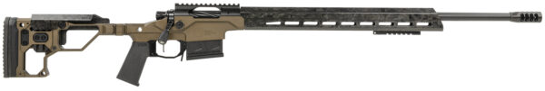 Christensen Arms 8010301000 Modern Precision  300 Win Mag 5+1 26" Threaded Carbon Fiber Barrel, Black Nitride Finish, Desert Brown Anodized Folding Stock, Polymer Grip