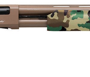 Charles Daly 930330 301  12 Gauge 3" 4+1 28" Vent Rib Barrel, Flat Dark Earth Barrel/Receiver, Woodland Camo Synthetic Stock & Forend, Includes 3 Choke Tubes