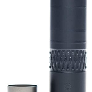 Rugged Suppressors AK360 Alaskan360  36 Cal 1.60" D, Rated Up to 338 Lapua, 130.80 dB (308 Win), Black Stainless Steel, R.U.M. Mount Included