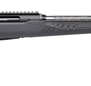Savage Arms 57903 Impulse Mountain Hunter 300 PRC 3+1 24" Carbon Fiber Threaded Barrel, Black Aluminum Receiver w/Picatinny Rail, Gray AccuStock Synthetic Stock, Ambidextrous