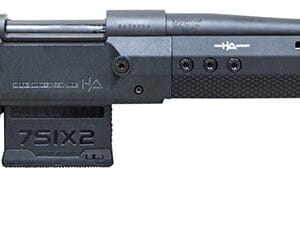 Howa HHERA308BLK M1500 Hera 308 Win 5+1 22" Threaded Barrel, Black Rec, Black Hera H7 Chassis Stock