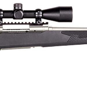 Savage Arms 58132 110 Apex Storm XP 400 Legend 4+1 18" Carbon Steel, Stainless Barrel/Rec, Black Synthetic AccuFit Stock, Vortex Crossfire II 3-9x40mm Scope