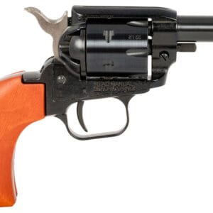 Heritage Mfg BK22B2BH Barkeep  22 LR 6 Shot, 2.68" Black Oxide Steel Barrel, Black Oxide Zinc Alloy Frame, Black Oxide Cylinder, Cocobolo Bird Head Grip, Manual Safety, Exposed Hammer