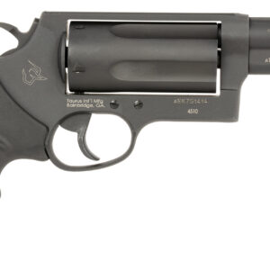 Taurus 24410P31T Judge T.O.R.O. Compact Frame 45 Colt (Long Colt)/410 Gauge 5 3" Matte Black Oxide Steel Barrel, Cylinder & Steel Frame, Black Rubber Grip, Transfer Bar Safety, Exposed Hammer