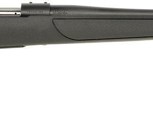 Weatherby VTX243NR2T Vanguard Obsidian Full Size 243 Win 5+1 22"  Blued #2 Contour Threaded Barrel, Blued Drilled & Tapped Steel Receiver, Black Monte Carlo Synthetic Stock